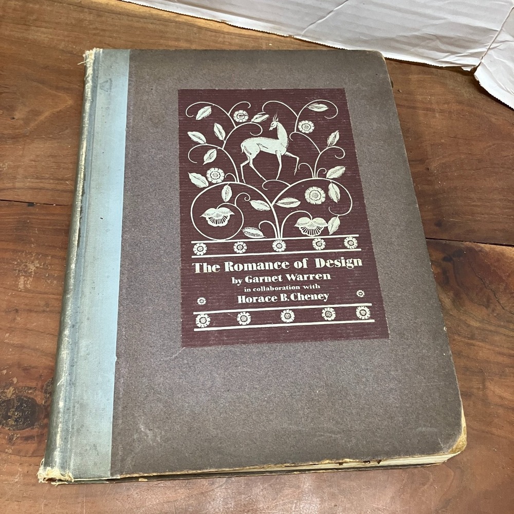 The Romance of Design Garnet Warren 1926 Illustrated Design History Doubleday